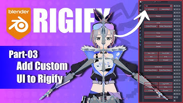 Blender - Character Rigging with Rigify Part 03 | Adding Custom UI