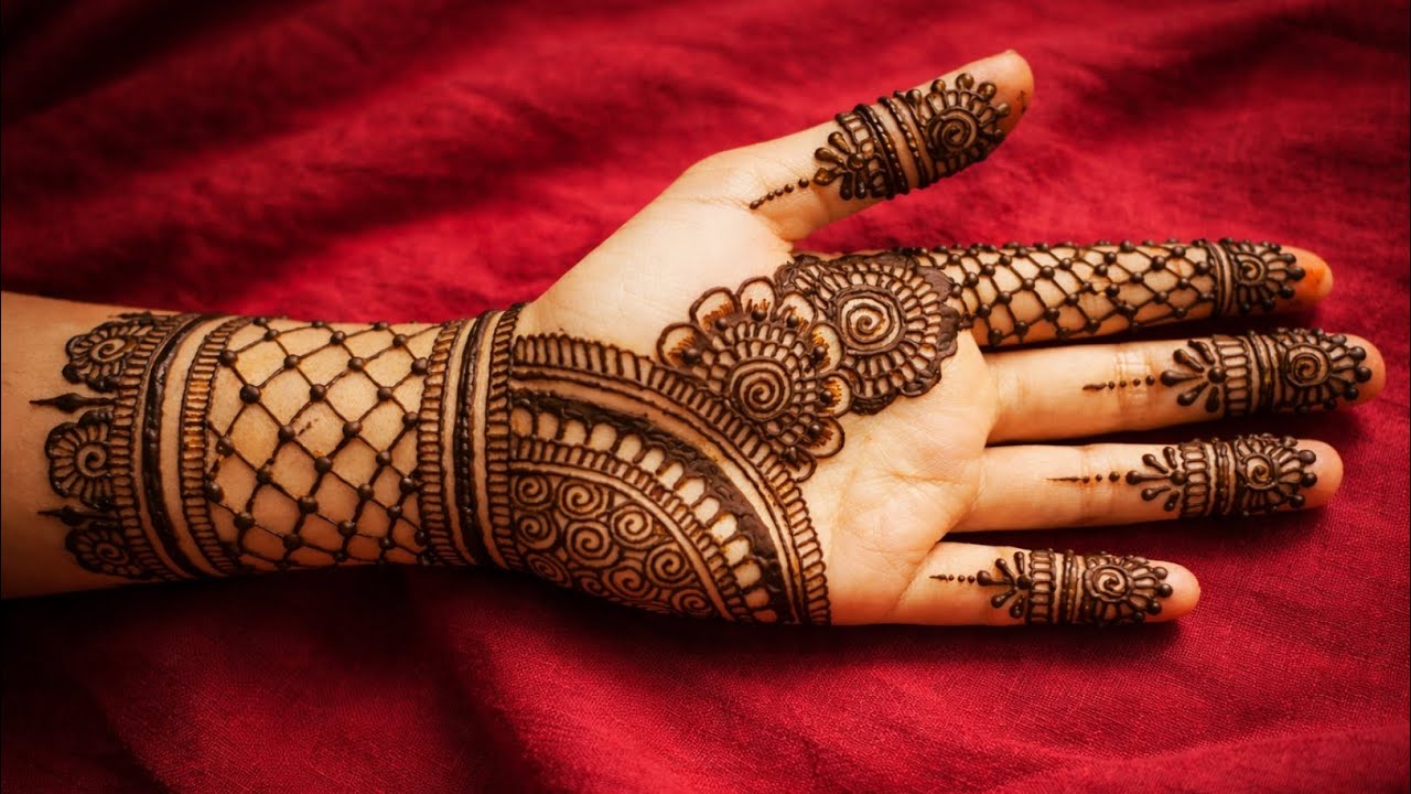 Simple Mehndi Design | Front Hand Mehndi | Easy Arabic Mehndi | मेहंदी डिजाइन/ RT CREATIVITY 