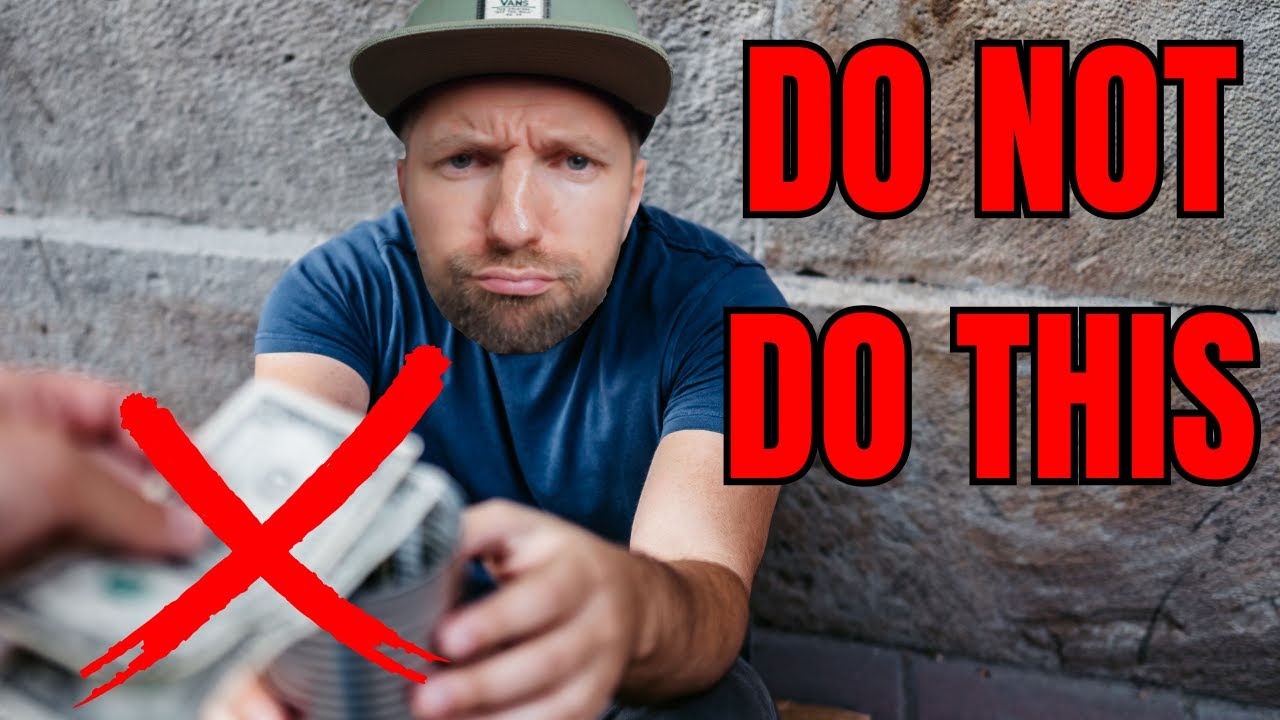 Stop Throwing Money Away: Why You Shouldn't Give - YouTube