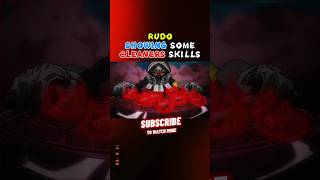 RUDO USE HIS CLEANING SKILLS #anime #trending #edit #follow #gachiakuta #shorts #fyp #new #tv #viral