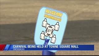 Carnival Being Held At Towne Square Mall