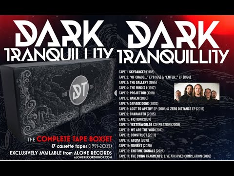 Dark Tranquillity extensive box cassette set from 1991 to 2025 announced!