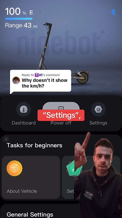 How to display your Segway-Ninebot kickscooter’s speed in km/h 📲🛴 #segwayninebot #tutorial