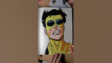 How to draw Sinister Mark from Invincible #invincible #invincibleseason3 #sinistermark