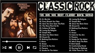 Aerosmith, Pink Floyd, Eagles, Queen, ACDC, Guns N Roses💥💥Classic Rock Songs Full Album 70s 80s 90s