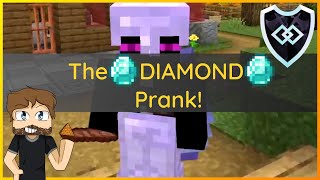 The 💎 DIAMOND 💎 Prank! - Minecraft 1.18 Survival Lets Play: OO S2 #23