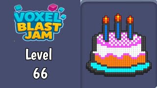 Voxel Blast Jam Level 66 Gameplay 