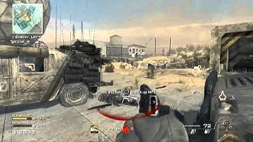 MW3 Survival Mode KNIFE ONLY - Part 1 (Gameplay/Live-Commentary)