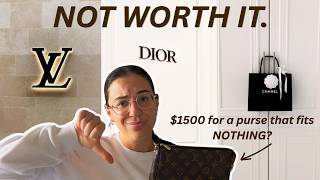 overrated luxury items social media made me buy that I deeply regret. 
