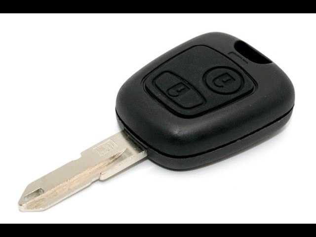 Kompletter Schlüssel mit Elektronik Peugeot 206 98-09 307 01-05 PCF7961