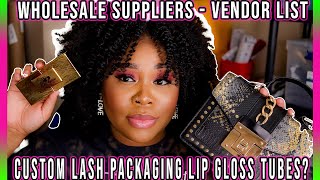 VENDOR LIST! WHO IS YOUR SUPPLIER? CAN YOU TELL ME WHERE YOU GET YOUR STUFF FROM? | BUSINESS BESTIES