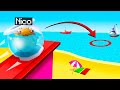 NICO, DIVENTA UNO STRANO PESCE PALLA ROTOLANTE!