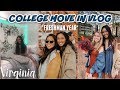 college move in vlog 2019 (first year at UVA)