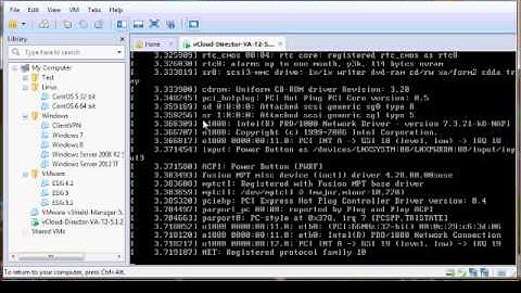 VMware vCloud Director VA on Workstation