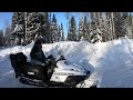 По тайге на снегоходах Yamaha Viking 540V / Жизнь в тайге