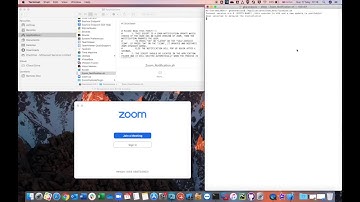 Notification BashScript Project - Zoom Update Sample (Running via JAMF Policy)