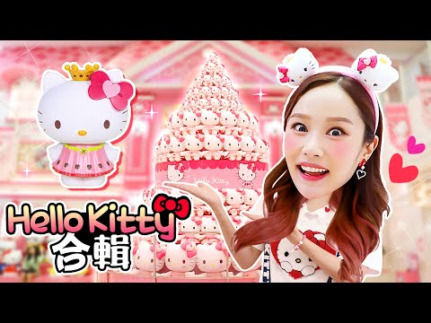 【凱蒂合輯】🎀Hello kitty 30Min 博物館、樂園、玩具開箱一次看個夠！😺