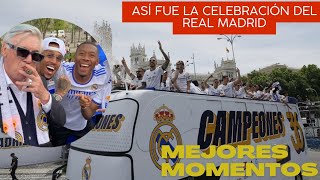 "¡ÉPICO! Lo que NO se vio de la CELEBRACIÓN del REAL MADRID ¡No te lo PIERDAS!"