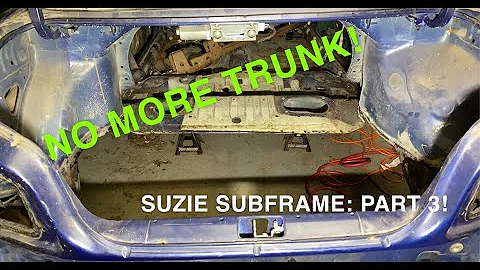 Subaru Impreza Rust Repair: Rear Chassis Rails and...