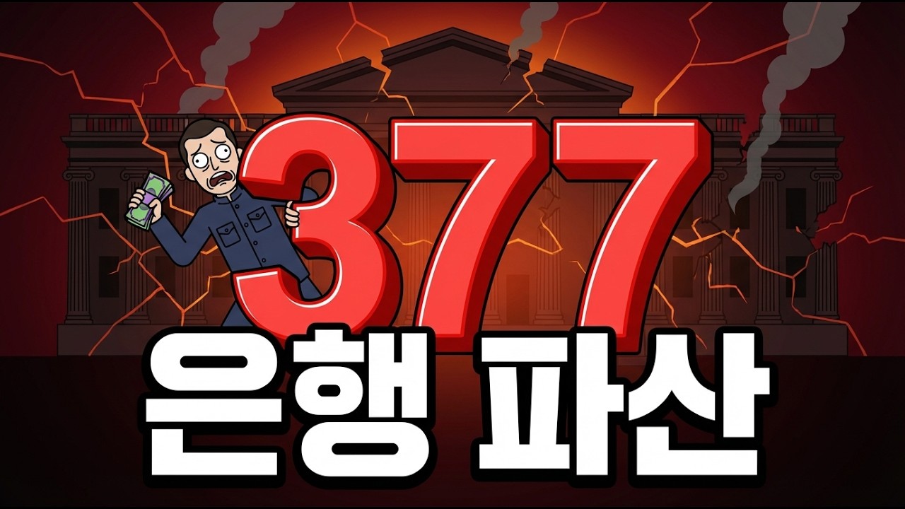 은행 377개 파산, 1경 빚. 중국 총체적 붕괴 시나리오