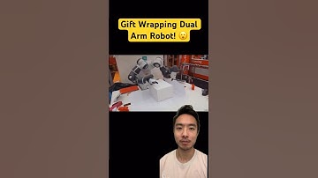 Gift Wrapping Dual Arm Robot! 😮 #robotics