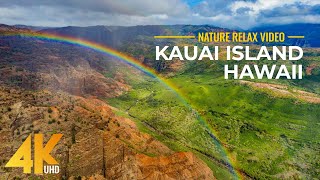 Incredible Nature of a Tropical Island in 4K UHD - Kauai Island - Hawaii Relaxation Film