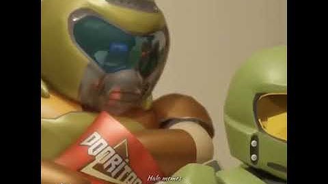 Doom Guy, Master Chief and Samus React to Demons