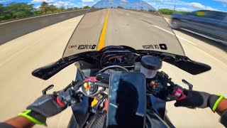 HOLY S**T THATS FAST | Yamaha R1 New Top Speed yamaha