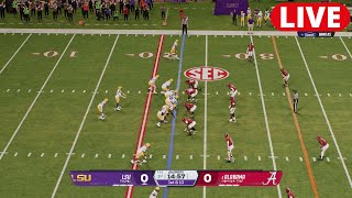 Alabama Crimson Tide Vs.lsu Tigers Full Game 2025 Ncaaf Season Week 11