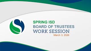 March 3, 2026 Work Session