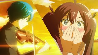 Aono plays Canon in D for Akine | The Blue Orchestra
