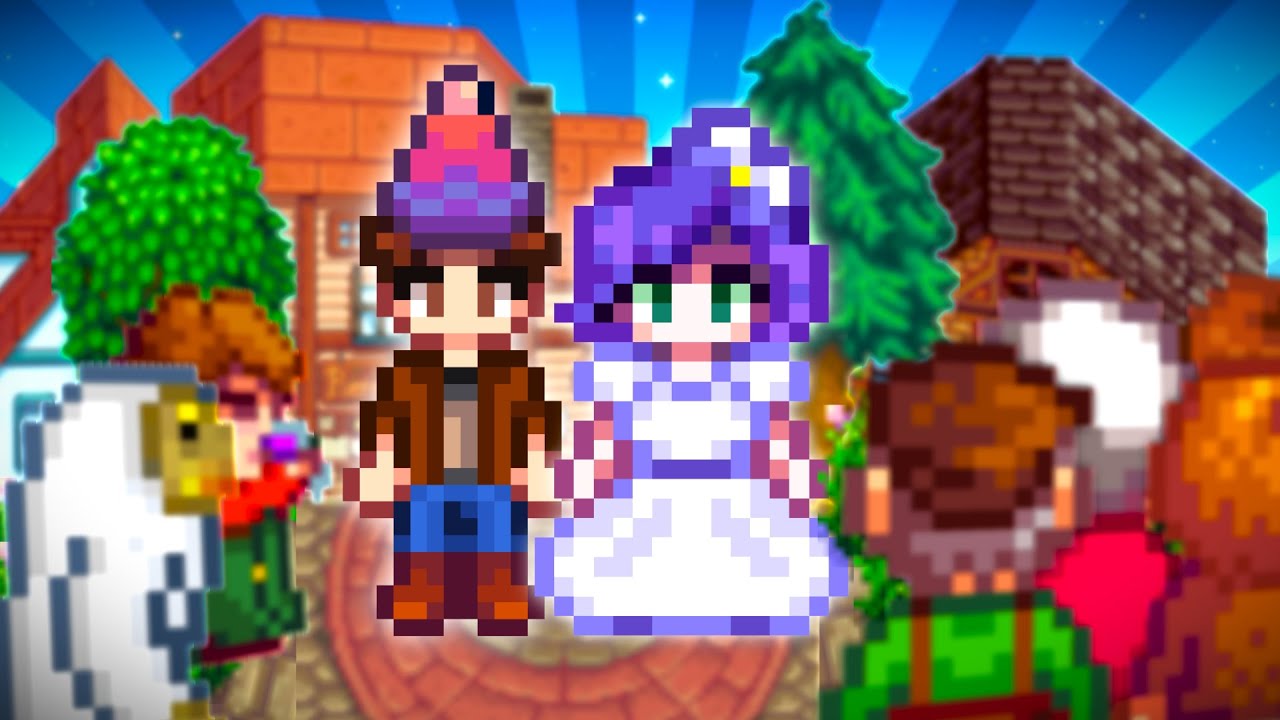 ÖSSZEHÁZASODTAM Abigail-el Stardew Valley-ben!