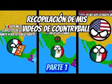 《BOLIVIA COUNTRYBALLS》 Recopilación de mis vídeos de Countryballs (parte 1)