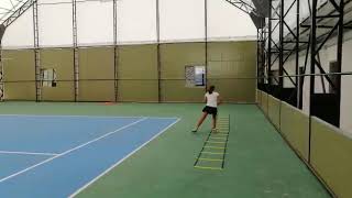 Yüksel Soysal Hoca Ve Öğrencisi Ada Kumrunun Forehand-Backhand Ve Çabukluk Çalışması