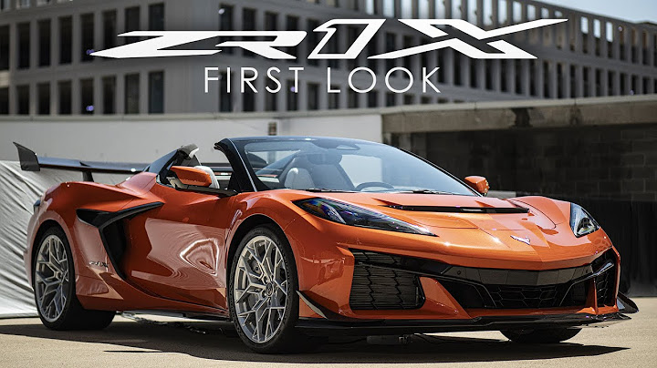 Corvette ZR1 X First Look | Playing the Numbers Game