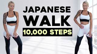 Japanese Walking Workout | 10000 Steps Workout at Home