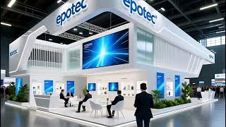 Epotec Exhibition Booth Design AI-generated