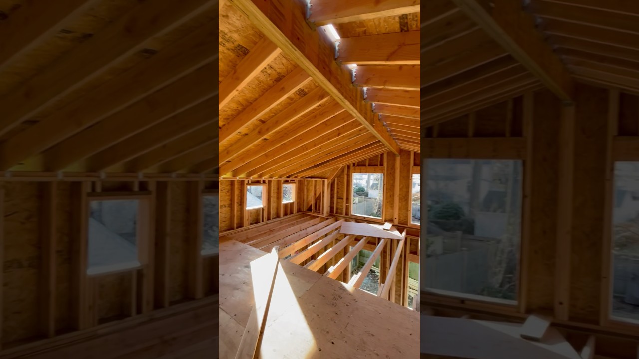 Garage 2nd floor framing