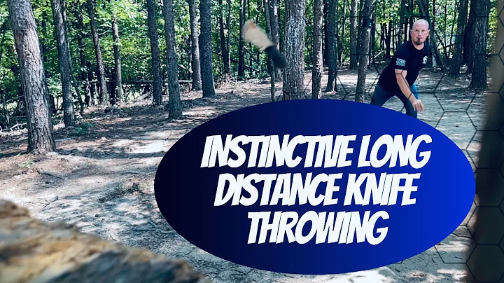 Instinctive Long Distance No Spin/Half Spin Knife Throwing Demo