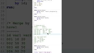 Same Variables In Different Datasets In Merge Statement Can Impact Variable Values