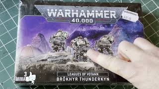 Unboxing Leage Of Votann Brokyr Thunderkyn