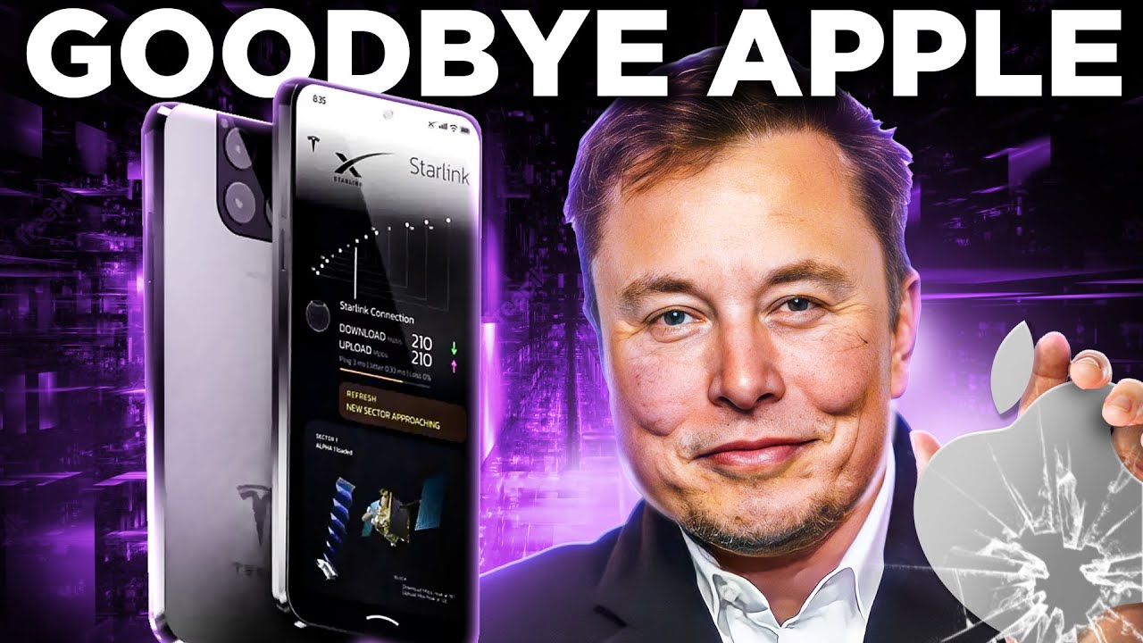 ⁣Elon Musk's ALL NEW Phone Just DESTROYED Apple!