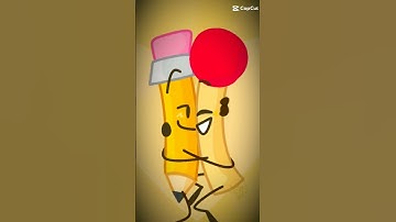 Pencil x Matchヾ(๑╹◡╹)ﾉ"#jacknjellify #bfdi #objectshow