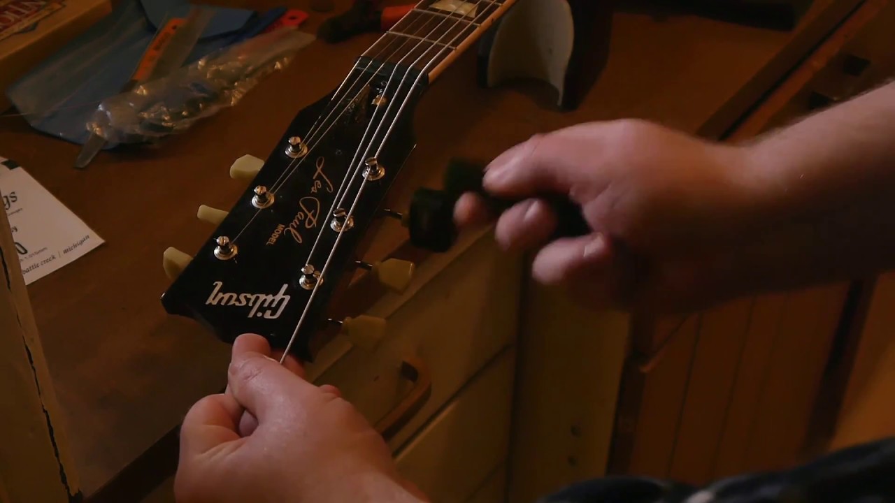 gotoh sd90mg top locking tuners easy string change youtube top locking