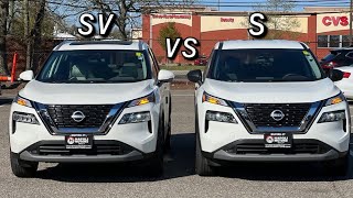 Comparing 2022 Nissan Rogue S and SV Trim  Which One Should You Buy?