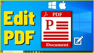 How To Edit PDF File In PC & Laptop (2025)
