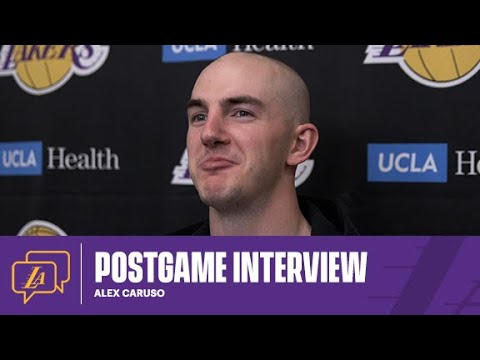 Lakers Postgame: Alex Caruso (3/18/21)