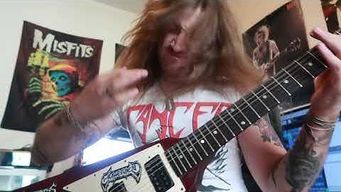 Evil Invaders - Broken Dreams In Isolation (Guitar Play through)