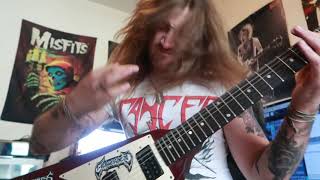 Evil Invaders - Broken Dreams In Isolation (Guitar Play through)