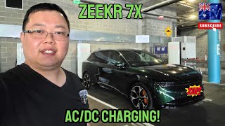ZEEKR 7X Performance - AC and DC Charging (Tested at Tesla V4 Supercharger)